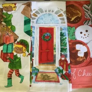 Stonewall Kitchen set of 3 tea towels-NWT